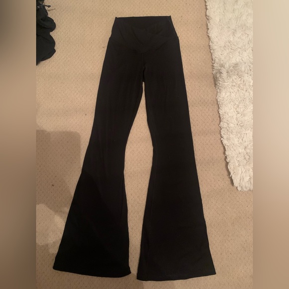 black aerie crossover yoga pants - Picture 1 of 2